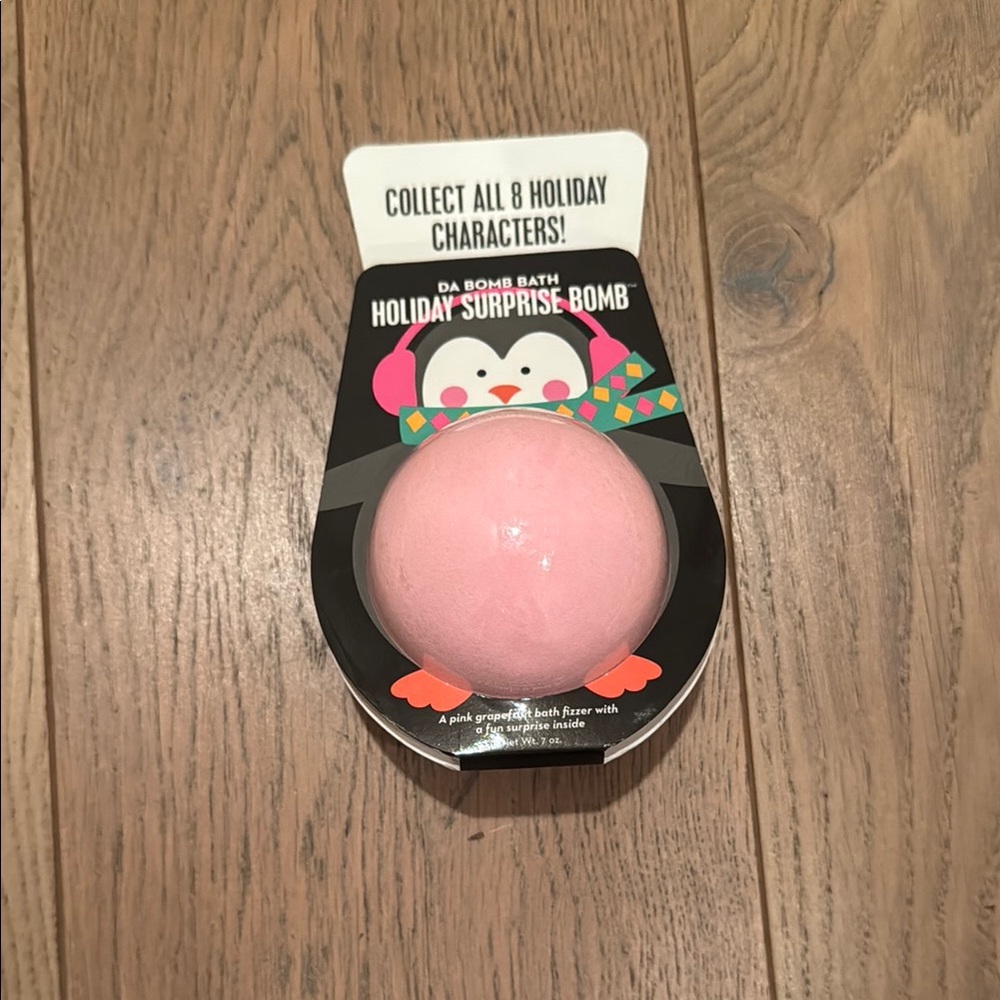 Holiday Surprise Bath Bomb - Pink
